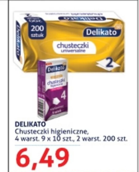 Chusteczki Delikato