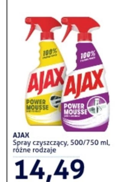 Ajax Środek czyszczący uniwersalny w sprayu 750 ml
