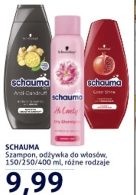 Schauma Color Shine Szampon do włosów farbowanych i rozjaśnianych 400 ml