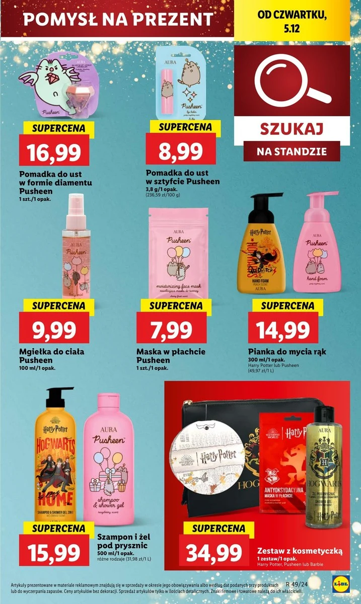 Co znajdziesz w ofercie Pusheen i Harry Potter?