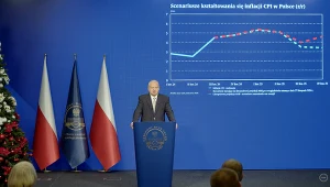 Adam Glapiński odsłonił karty. "Wchodzimy w okres mniej klarowny"