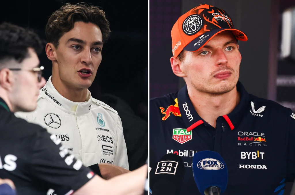 George Russell i Max Verstappen. Ich konflikt wciąż przybiera na sile George Russell i Max Verstappen. Ich konflikt wciąż przybiera na sile
