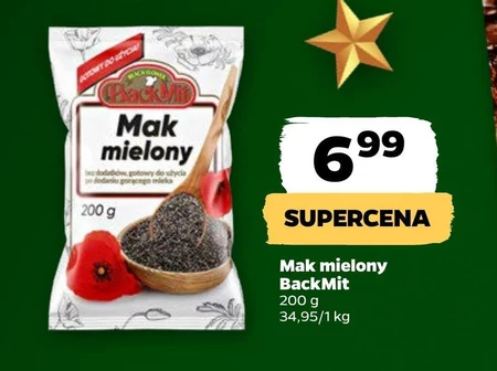 BackMit Mak mielony 200 g