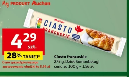 Ciasto francuskie Auchan