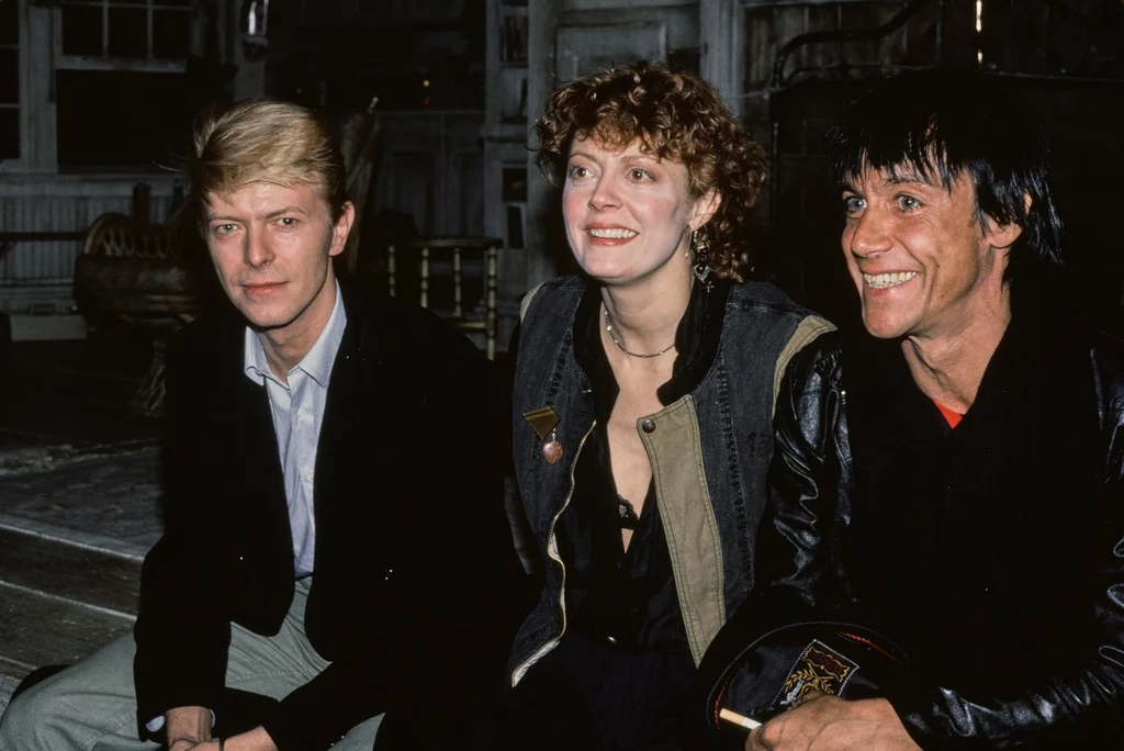 David Bowie, Susan Sarandon i Iggy Pop