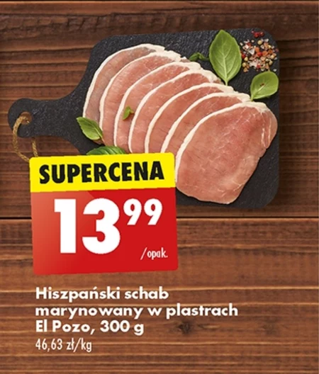 Schab w plastrach El Pozo