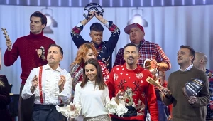 Ekipa "halo tu polsat" w świątecznym nagraniu