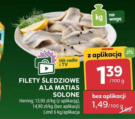 Filety śledziowe Herring