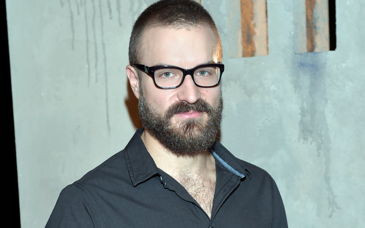 Piotr Stramowski podczas prób do spektaklu "Kto się boi Virginii Woolf?"