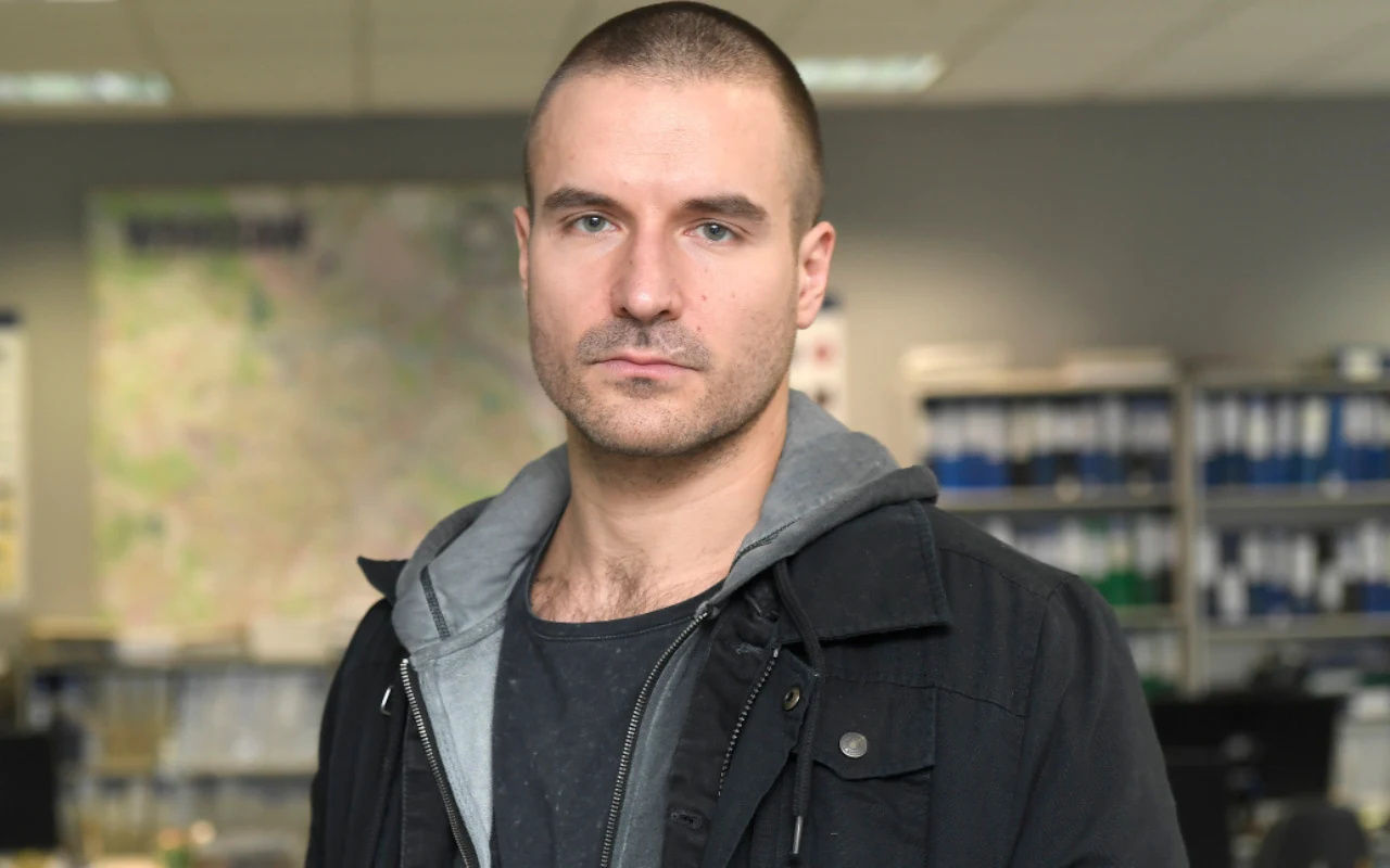 Piotr Stramowski w filmie "Sługi wojny"