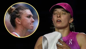 Iga Świątek i Simona Halep / Julian Finney/Getty Images via AFP