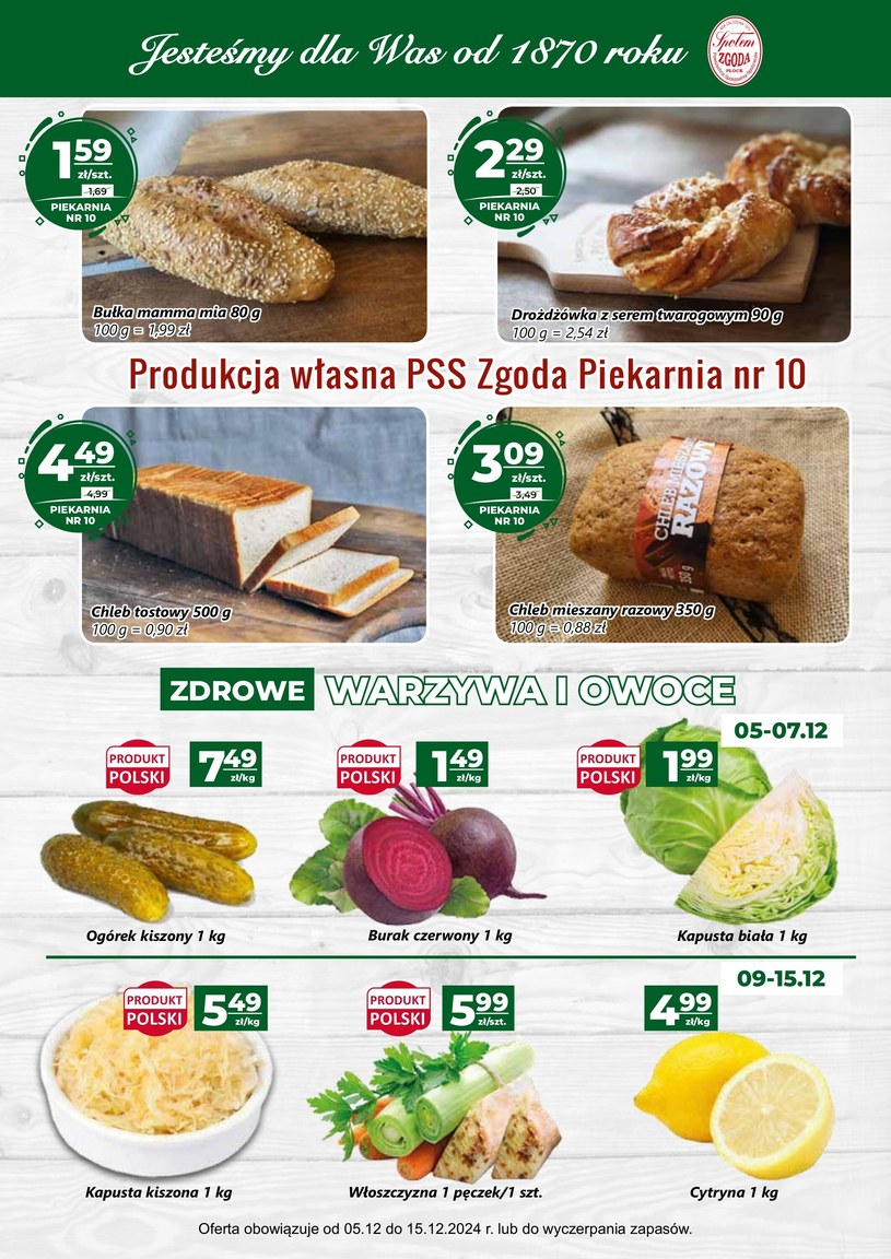 Gazetka: Hity na święta w dobrej cenie - PSS Zgoda Płock - strona 2