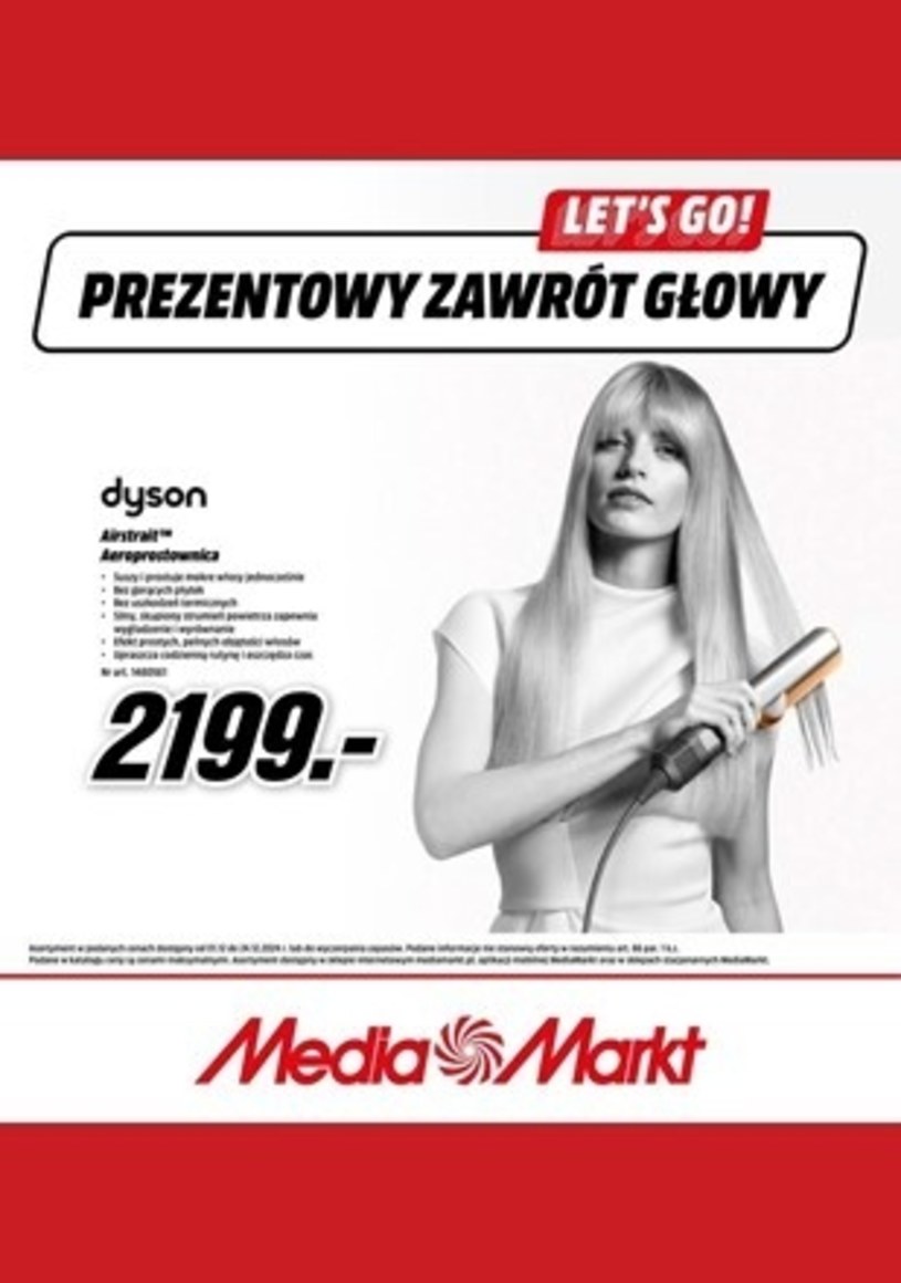 Gazetka promocyjna Media Markt - ważna od 01. 12. 2024 do 24. 12. 2024