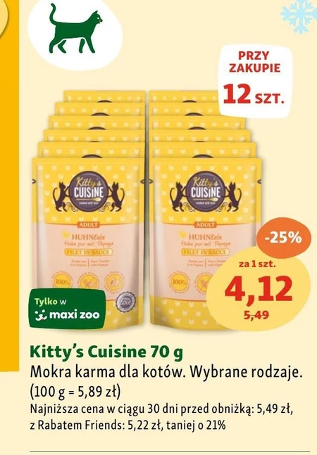 Mokra karma dla kota Kitty's Cuisine