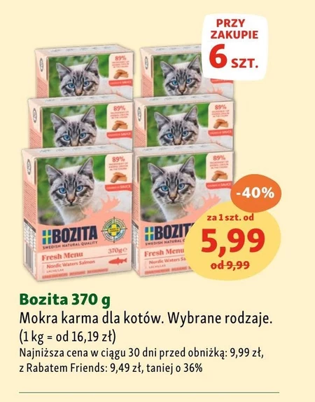 Mokra karma dla kota Bozita