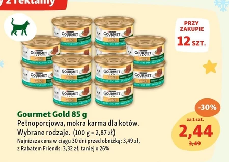 Karma dla kota Gourmet Gold