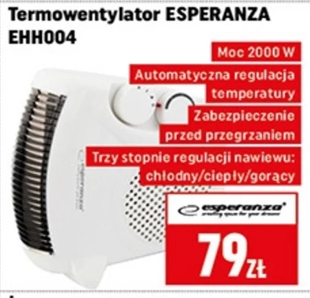 Termowentylator Esperanza