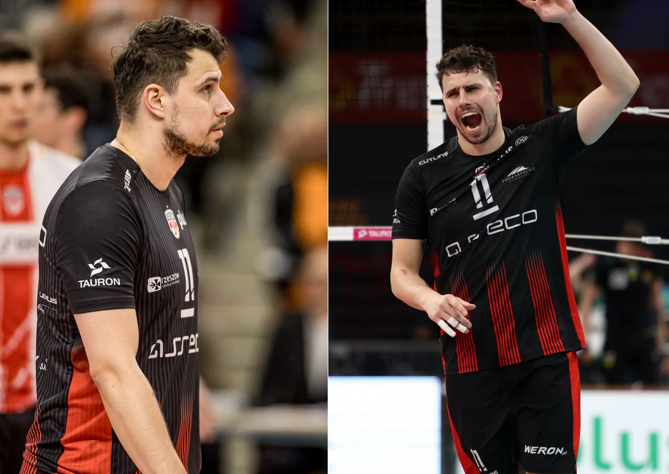 Fabian Drzyzga w barwach swojego poprzedniego klubu, Asseco Resovii Rzeszów