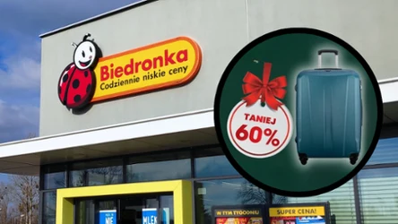 Nie przegap! Walizka Puccini 60% taniej na święta w Biedronce!