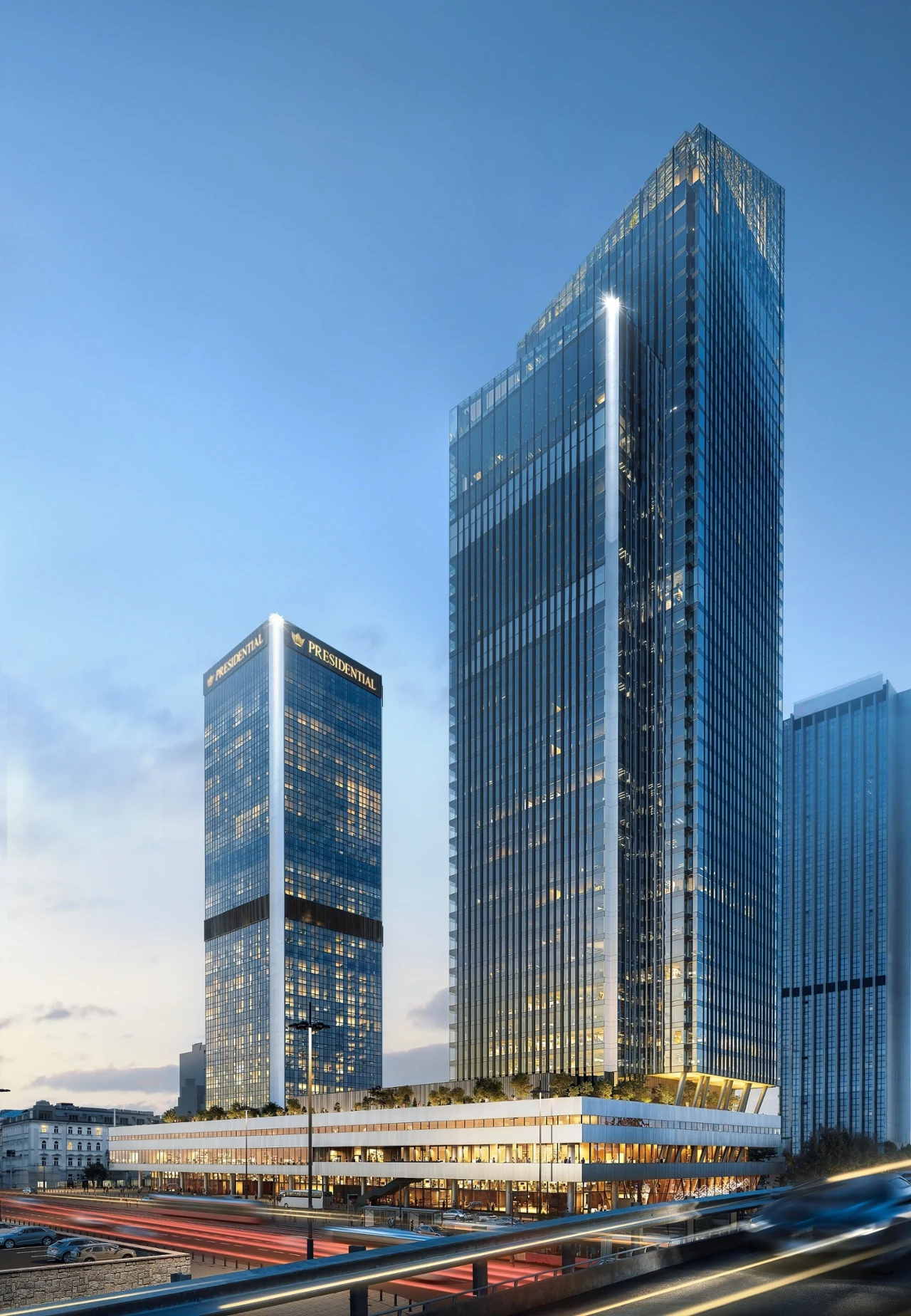 Projekt Lilium Tower w Warszawie