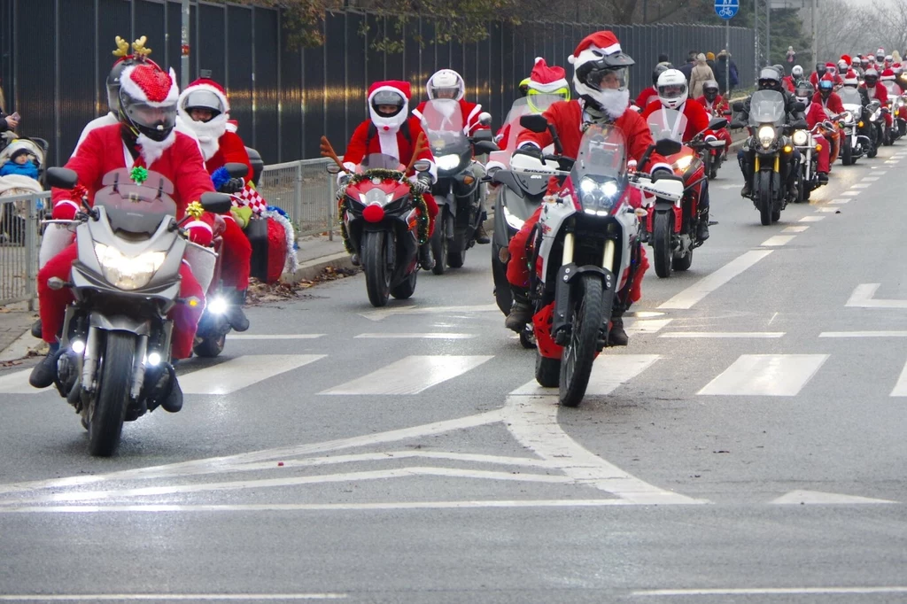 We Wrocławiu odbędzie się parada Mikołajów na motocyklach. Cel jest szczytny.