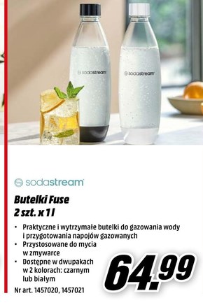 Butelki na wodę Sodastream niska cena