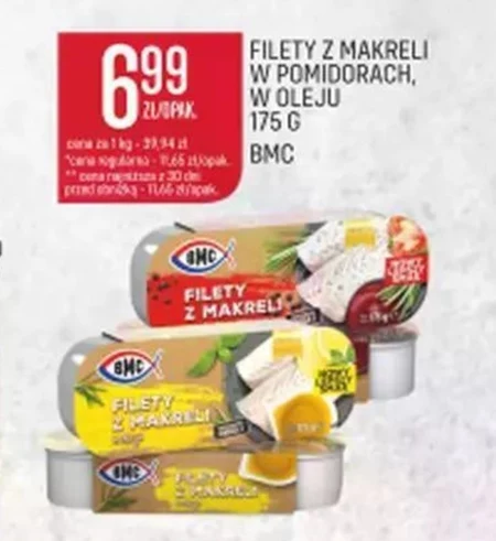 Filet z makreli BMC