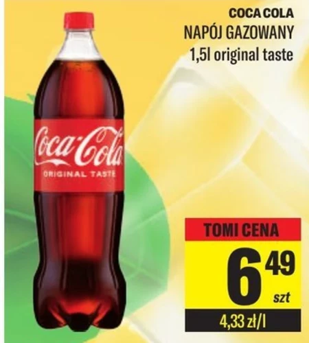 Coca-Cola Napój gazowany 1,5 l