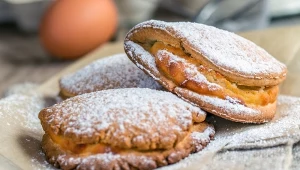 Buziaczki Jabłkowe sprawdzą się na święta i sylwestra. Proste ciasteczka z jabłkami i cynamonem