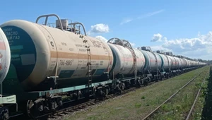 Już po 20 grudnia zacznie obowiązywać pełne embargo na LPG rosyjskiego pochodzenia. Na zdjęciu transport gazu LPG w Braniewie przy granicy z Rosją