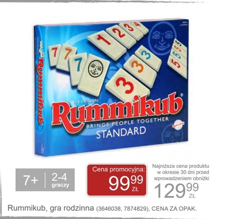 Rodzinna gra Rummikub