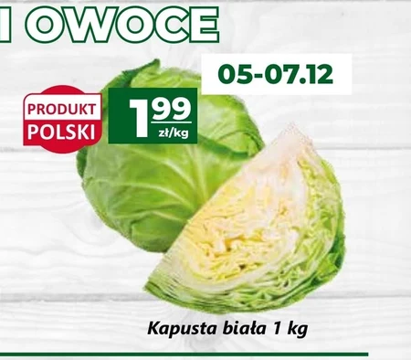 Kapusta biała Polski