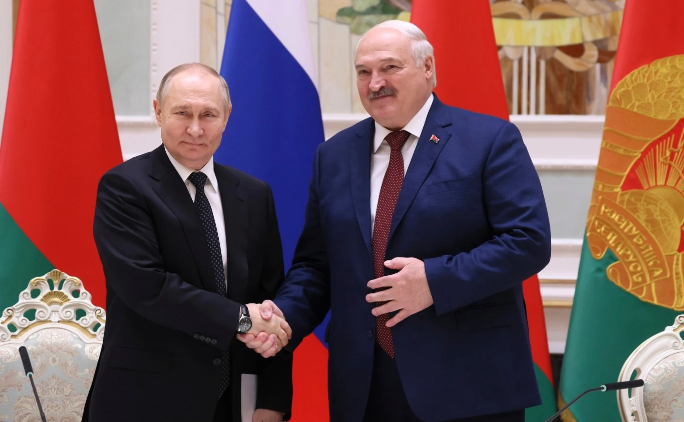 Władimir Putin i Alaksandr Łukaszenka Władimir Putin i Alaksandr Łukaszenka