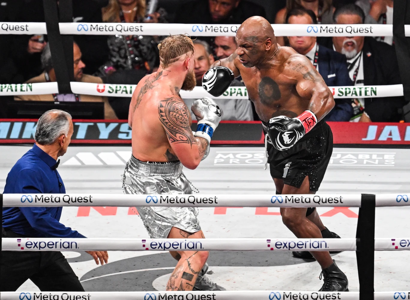 Walka Mike Tyson vs Jake Paul