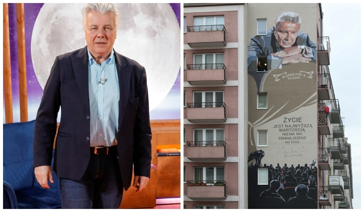 Emilian Kamiński, mural Emilian Kamiński, mural