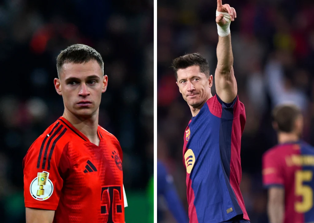 Joshua Kimmich i Robert Lewandowski