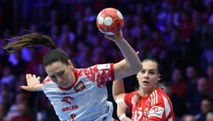 Monika Kobylińska też nie była w stanie znaleźć sposobu na defensywę Węgierek. Nasza reprezentacja została rozbita w Debreczynie