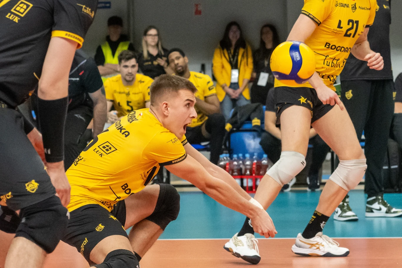 Maciej Czyrek, siatkarz Bogdanki LUK Lublin Maciej Czyrek, siatkarz Bogdanki LUK Lublin