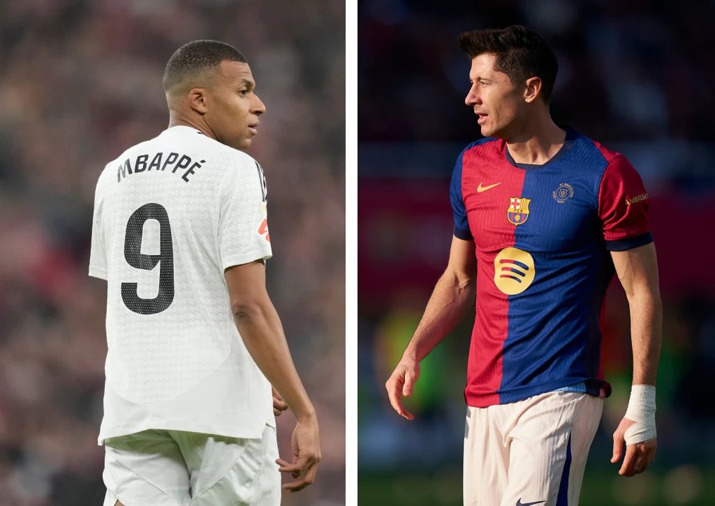 Uwaga mediów w Hiszpanii znów skierowana jest na Kyliana Mbappe i Roberta Lewandowskiego Uwaga mediów w Hiszpanii znów skierowana jest na Kyliana Mbappe i Roberta Lewandowskiego