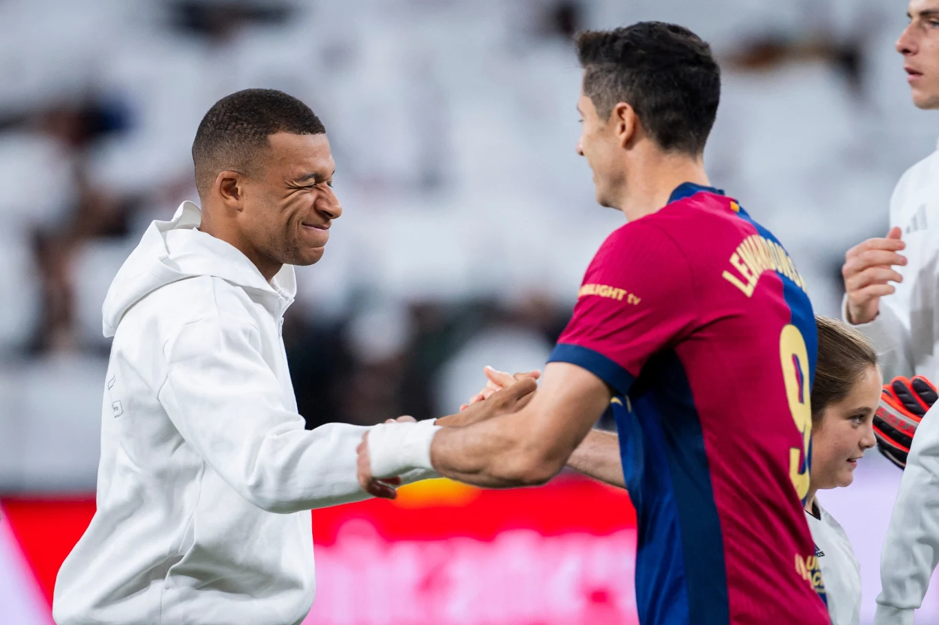 Kylian Mbappe i Robert Lewandowski
