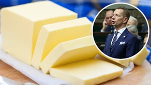 Ceny masła coraz wyższe. Poseł Hołowni: Jadłem bułkę bez, da się
