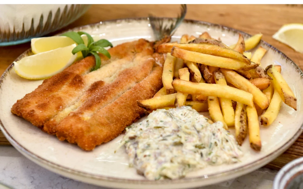 Śledziowe fish and chips