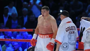 Andrzej Gołota na tle dawnego rywala pokazał, że boks ma we krwi