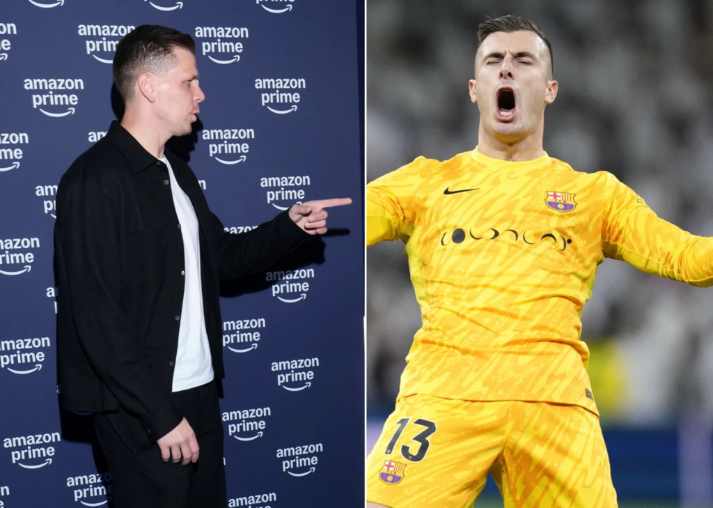 FC Barcelona. Wojciech Szczęsny oraz Inaki Pena FC Barcelona. Wojciech Szczęsny oraz Inaki Pena