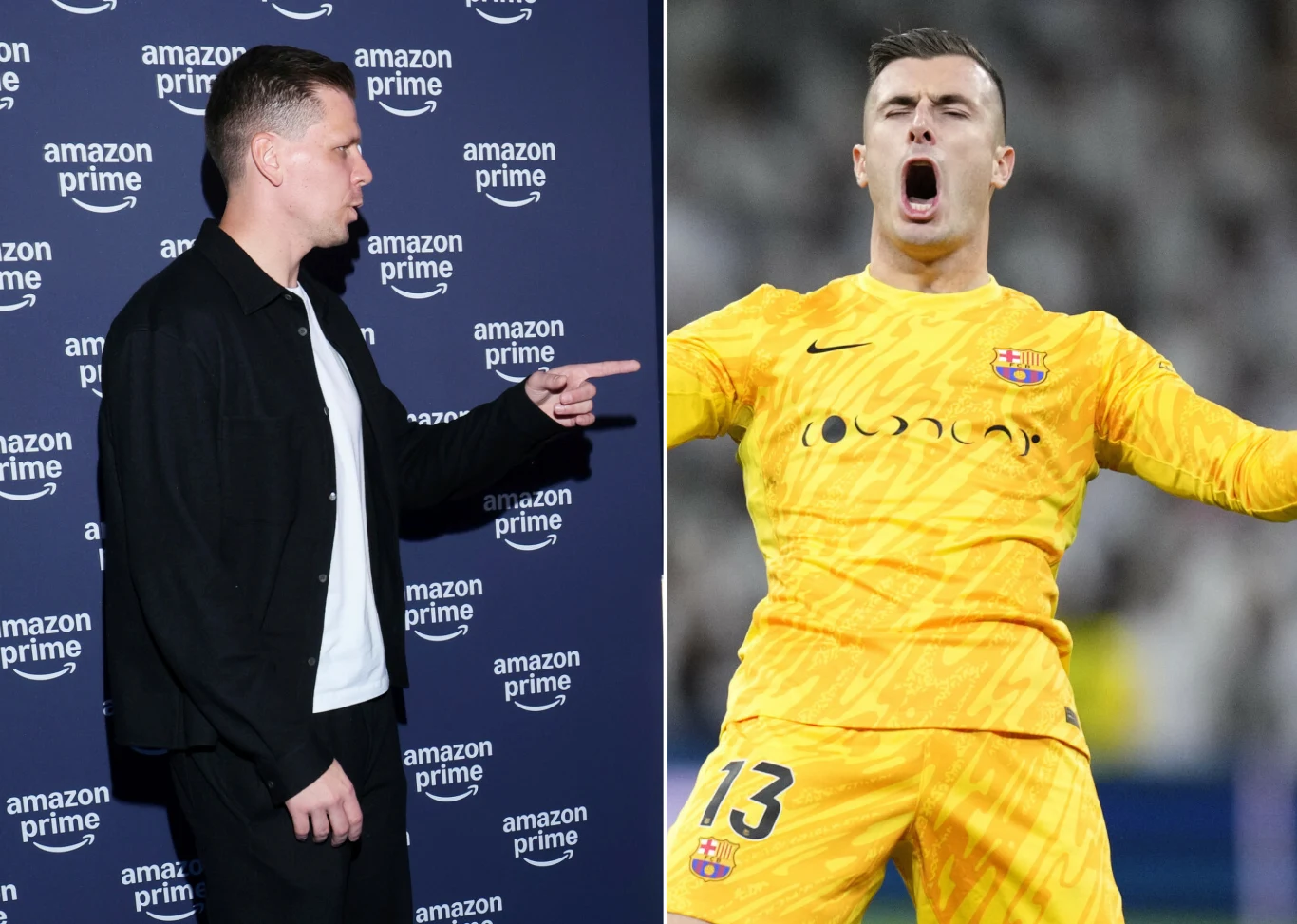 FC Barcelona. Wojciech Szczęsny oraz Inaki Pena