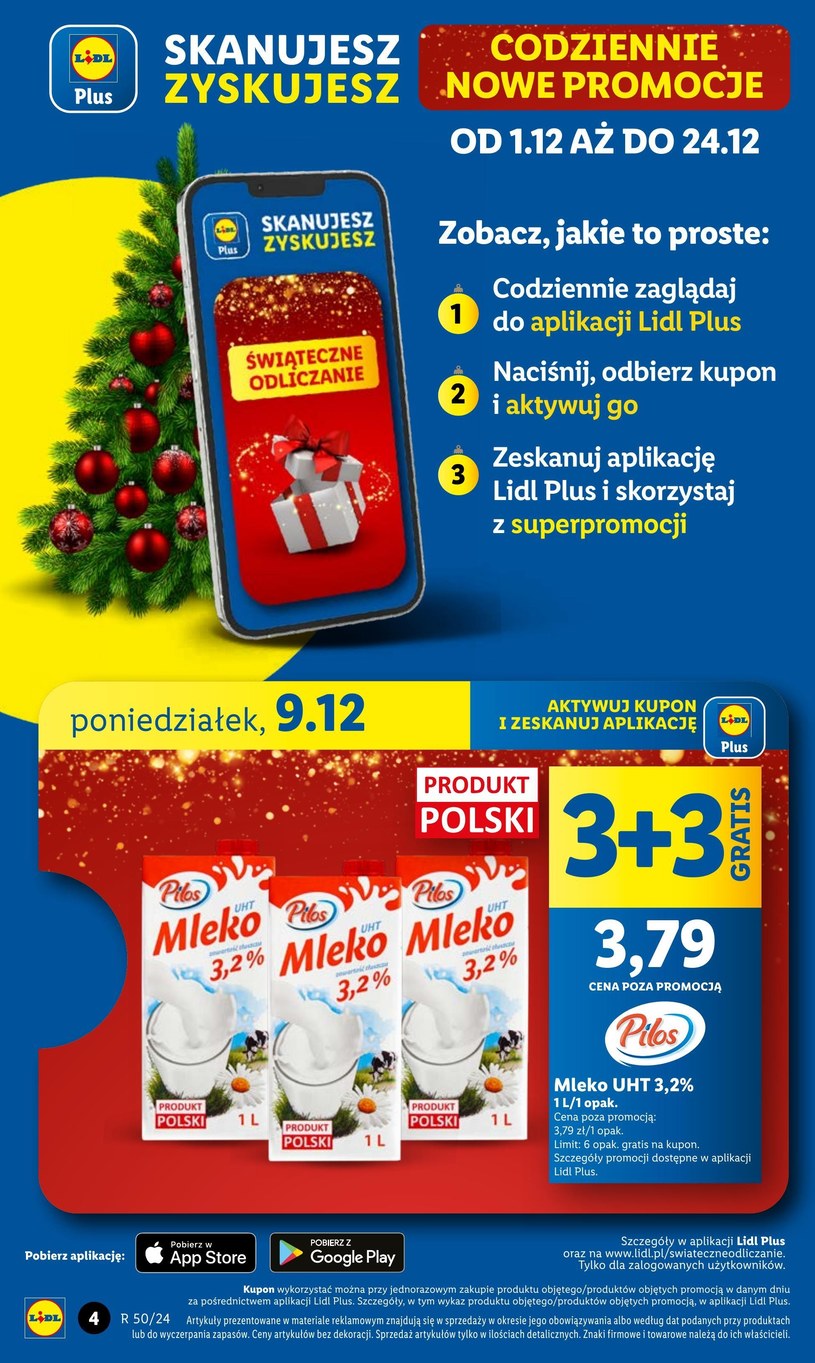 Gazetka: Zrób świąteczne zapasy - Lidl - strona 4