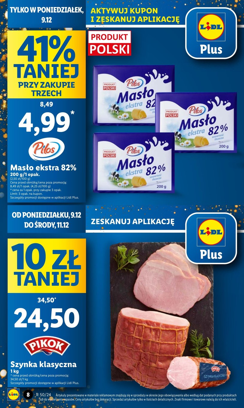 Gazetka: Zrób świąteczne zapasy - Lidl - strona 8