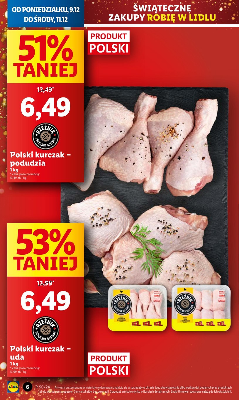 Gazetka: Zrób świąteczne zapasy - Lidl - strona 6