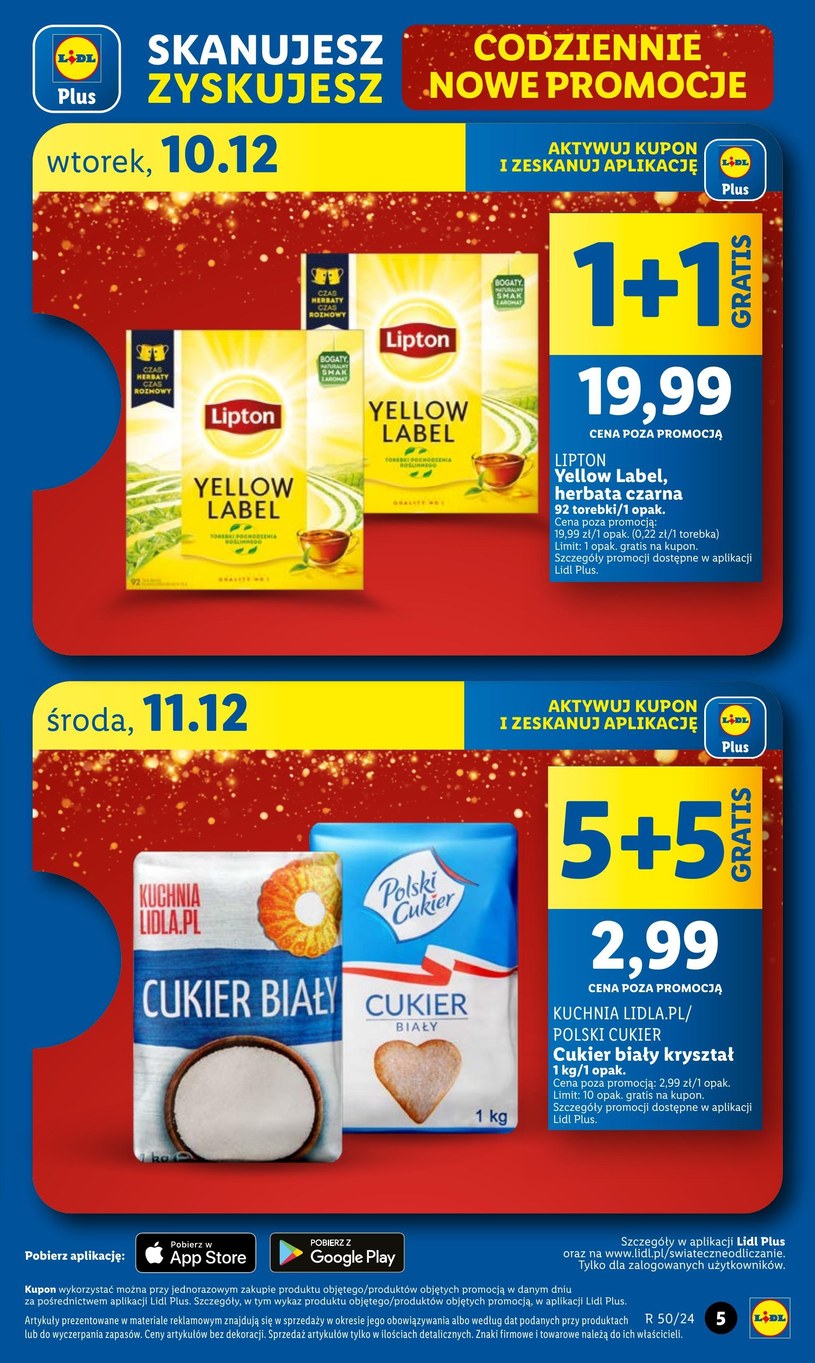 Gazetka: Zrób świąteczne zapasy - Lidl - strona 5