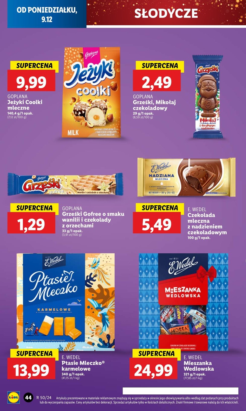 Gazetka: Zrób świąteczne zapasy - Lidl - strona 48